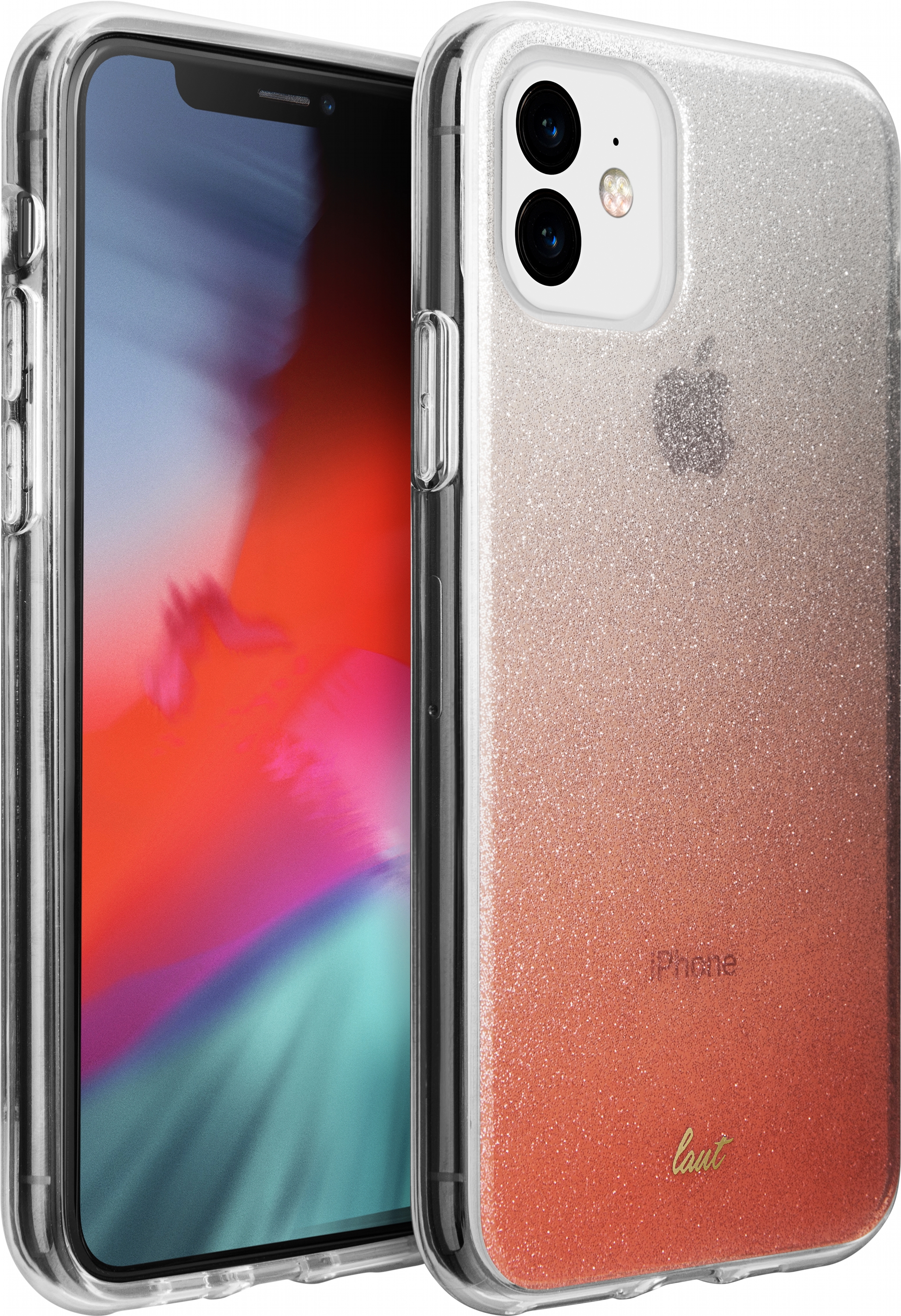 

Панель Laut Ombre Sparkle для Apple iPhone 11 Peach