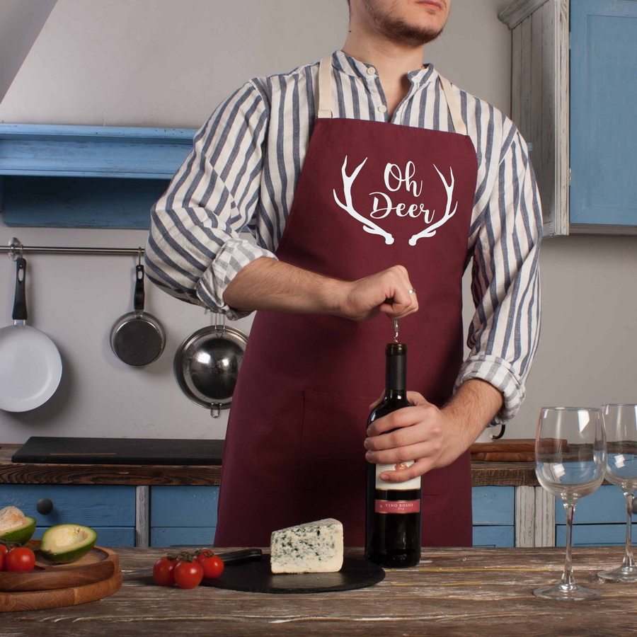 

Фартук "Oh Deer" BeriDari (7291) DarkRed
