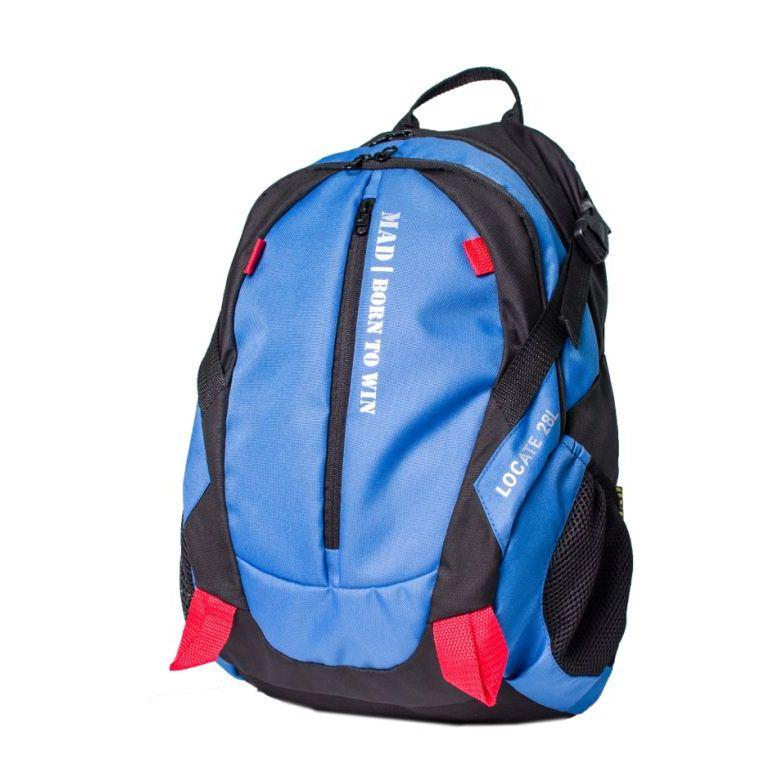 

Профессиональный легкий спортивный рюкзак Locate 28L синий от MAD | born to win™