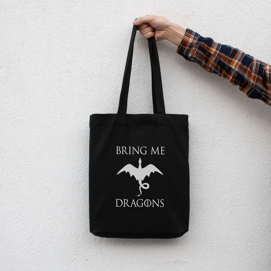 

Экосумка GoT "Bring me dragons" BeriDari (6236)