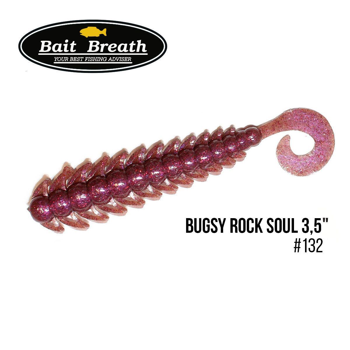 

Приманка Bait Breath BUGSY 3,5'' Rock Soul (10 шт.) (132 Bug Color)