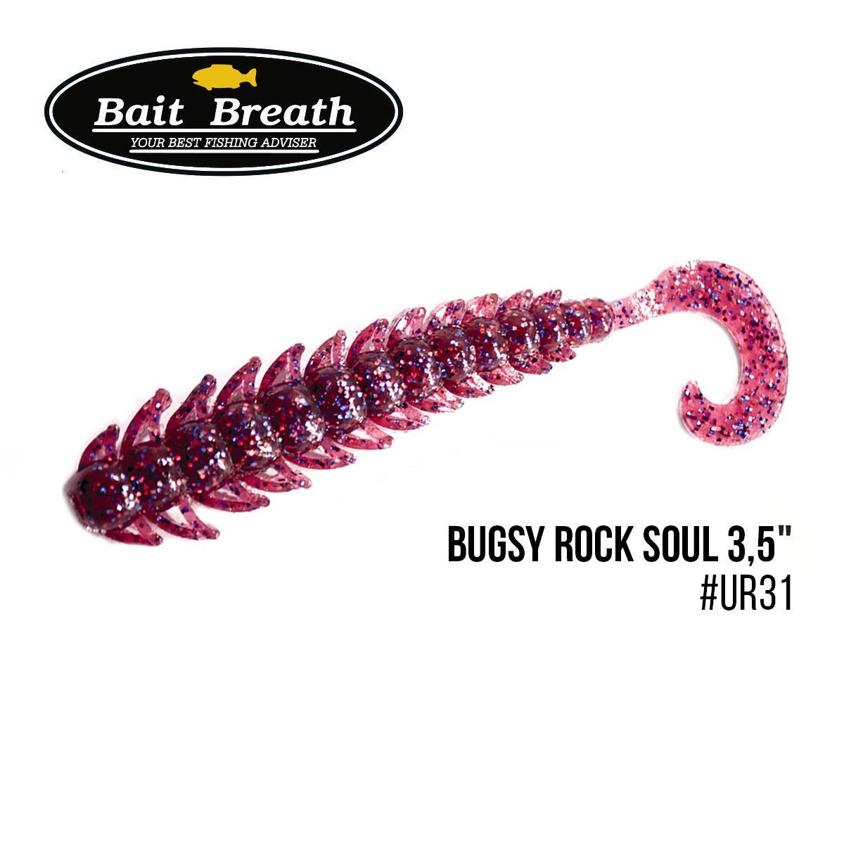 

Приманка Bait Breath BUGSY 3,5'' Rock Soul (10 шт.) (Ur31)