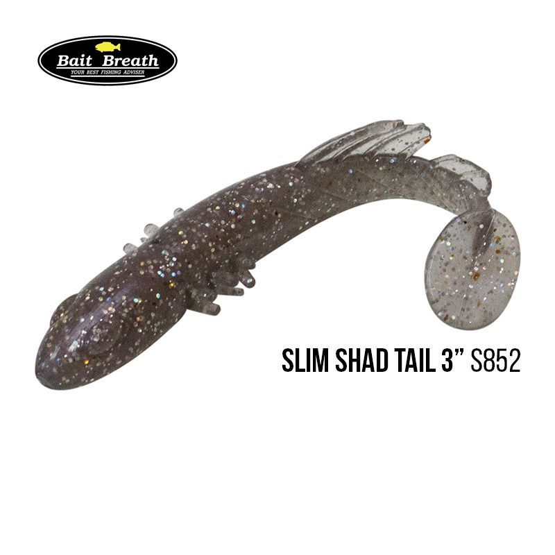 

Приманка Bait Breath BeTanCo Shad Tail Slim 3'' (8 шт.) (S852 EZO CHIKA)