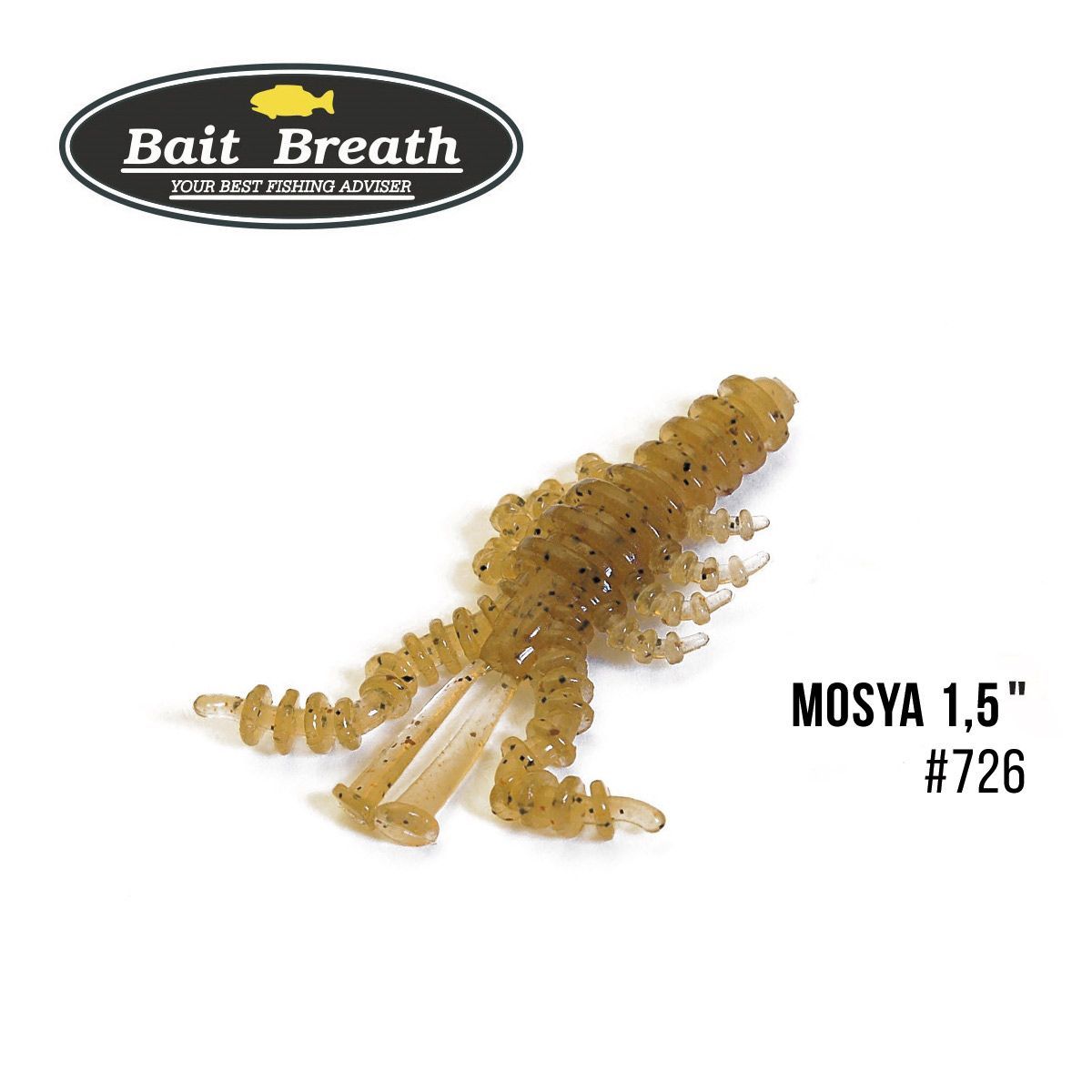 

Приманка Bait Breath U30 Mosya 1,5'' (14 шт.) (#726 Suji Ebi)