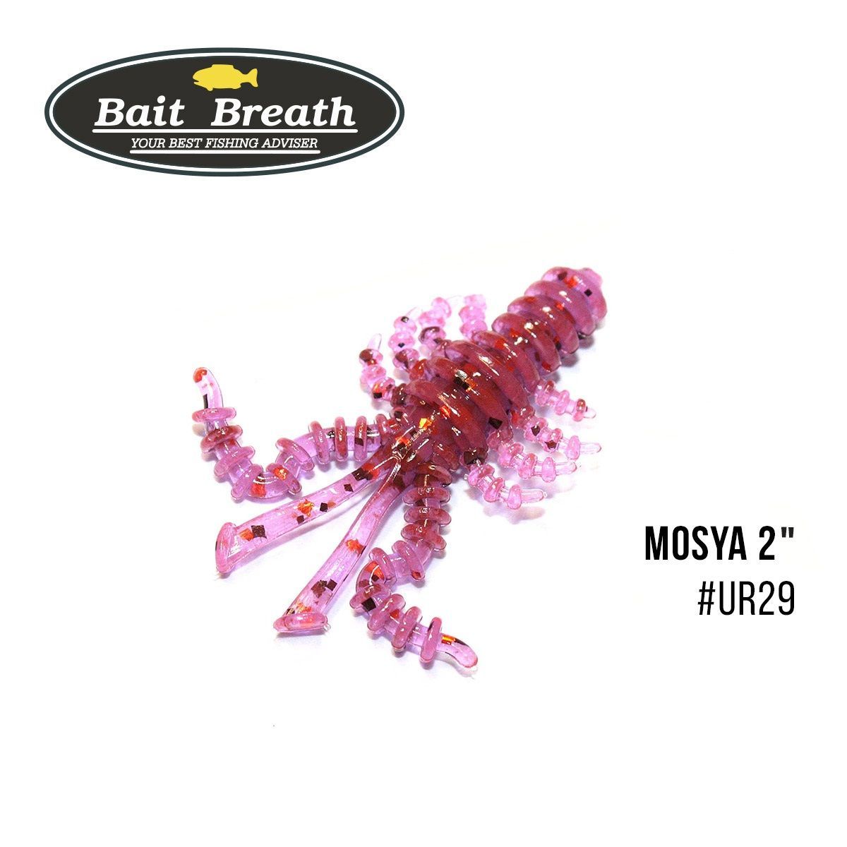 

Приманка Bait Breath U30 Mosya 2'' (10шт.) (Ur29 Chameleon／Red・seed)