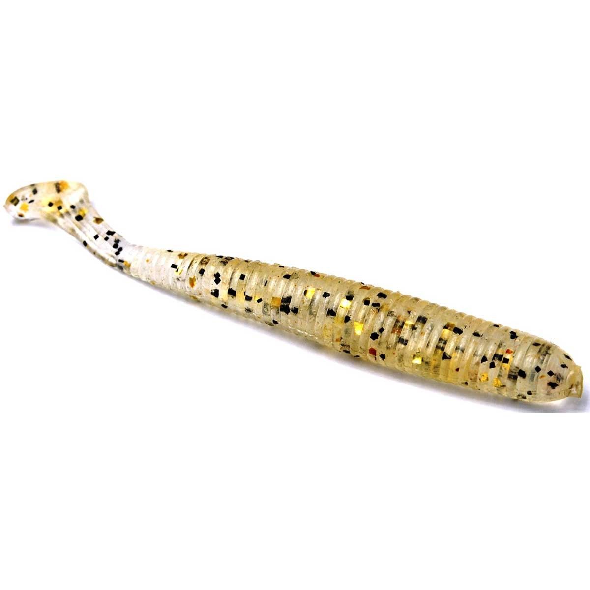 

Приманка Bait Breath U30 Fish Tail Shad 2,8'' (8шт.) (143 Clear/Black・Gold Flake)