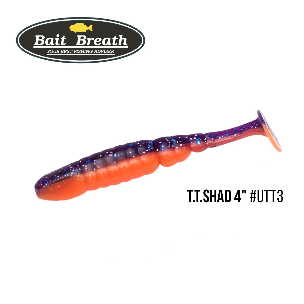 

Приманка Bait Breath T.T.Shad 4'' (6 шт) (UTT3)