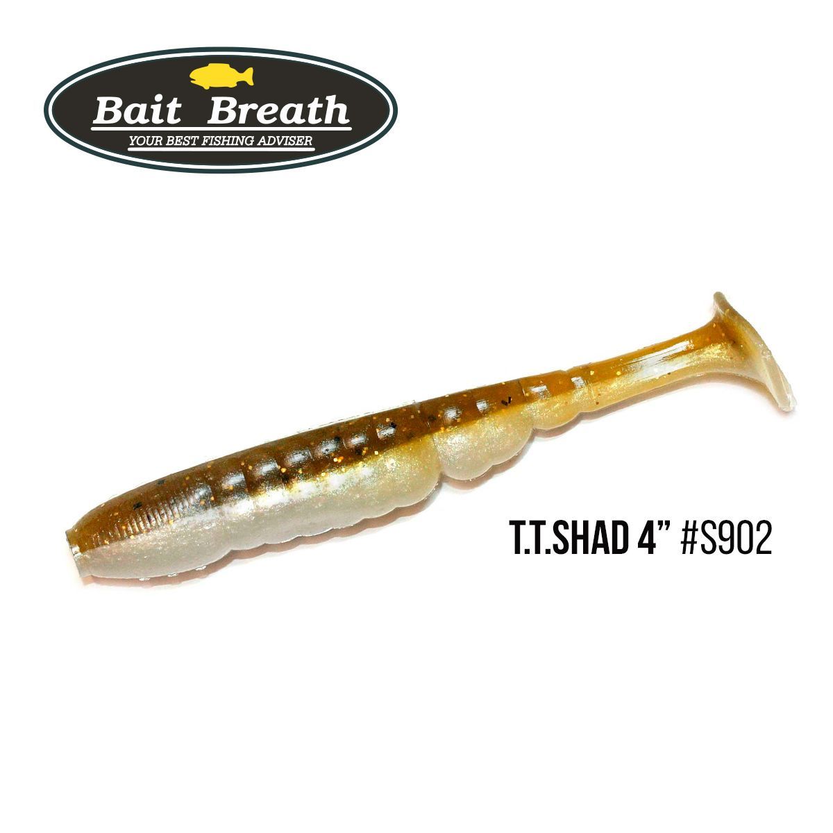 

Приманка Bait Breath T.T.Shad 4'' (6 шт) (S902)