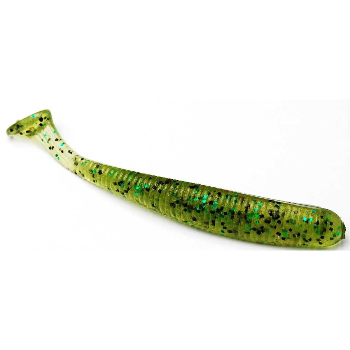 

Приманка Bait Breath U30 Fish Tail Shad 2,8'' (8шт.) (144 Watermelon/Black・Green Flake)