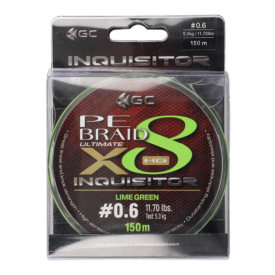 

Шнур GC Inquisitor X8 LG 150м PE0.6 NEW 2019 (119711)