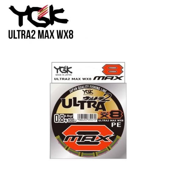 

Шнур плетеный YGK Ultra2 MAX WX8 150m (0.8 (6.8kg))