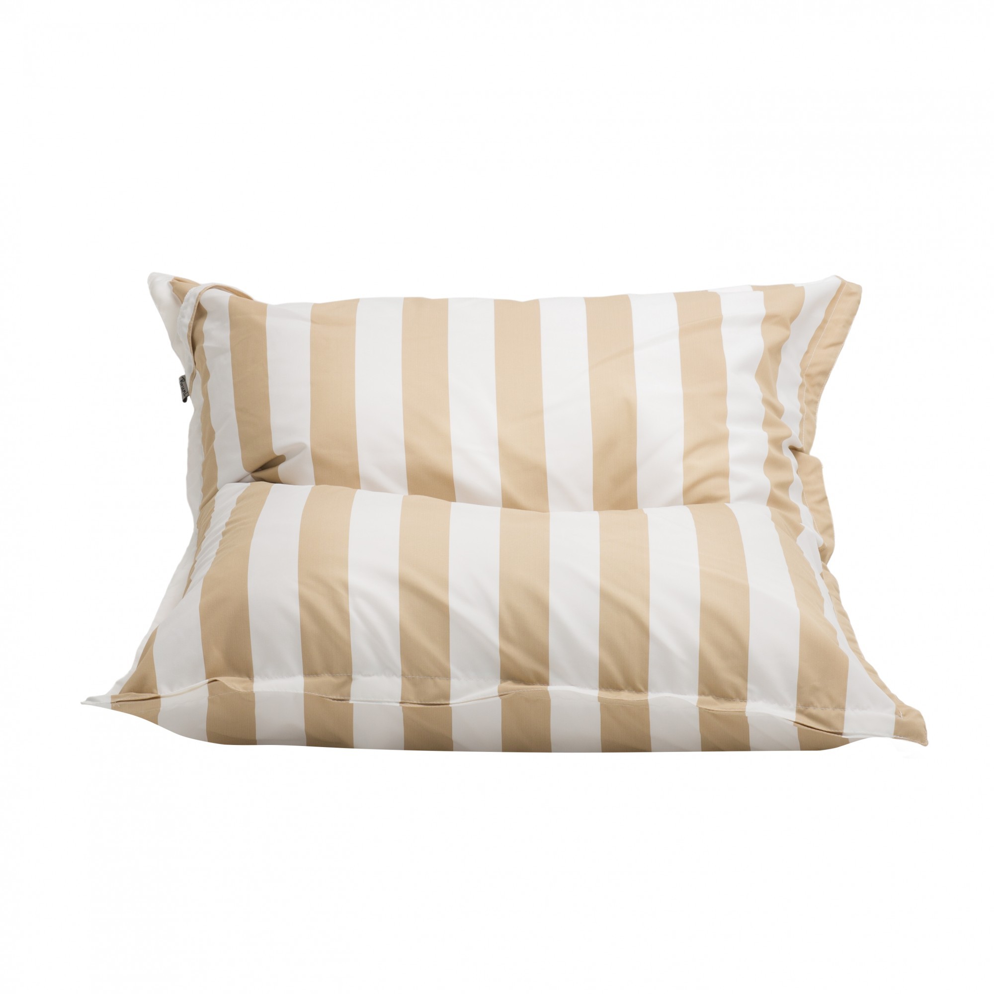 

Кресло-Подушка Bruni Multipad Stripe 2.00 кг 120х100 см Бежевая с белым (3664798)