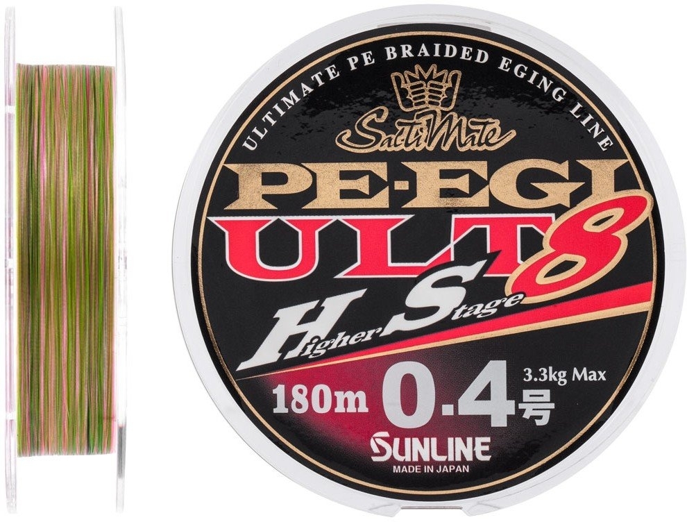 

Шнур Sunline PE EGI ULT HS8 180m #1.0/0.165mm 7.7kg (112003)