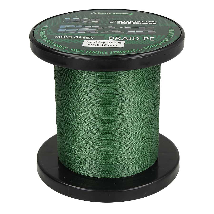 

Шнур Kalipso Power Braid MG 1000м 0.16мм NEW 2019 (119273)