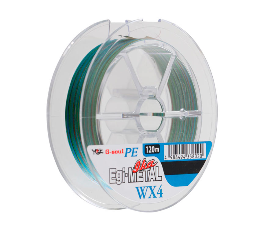 

Шнур YGK G-Soul EGI Metal 120m #0.5/0.117mm 10lb/3.8kg (52921)
