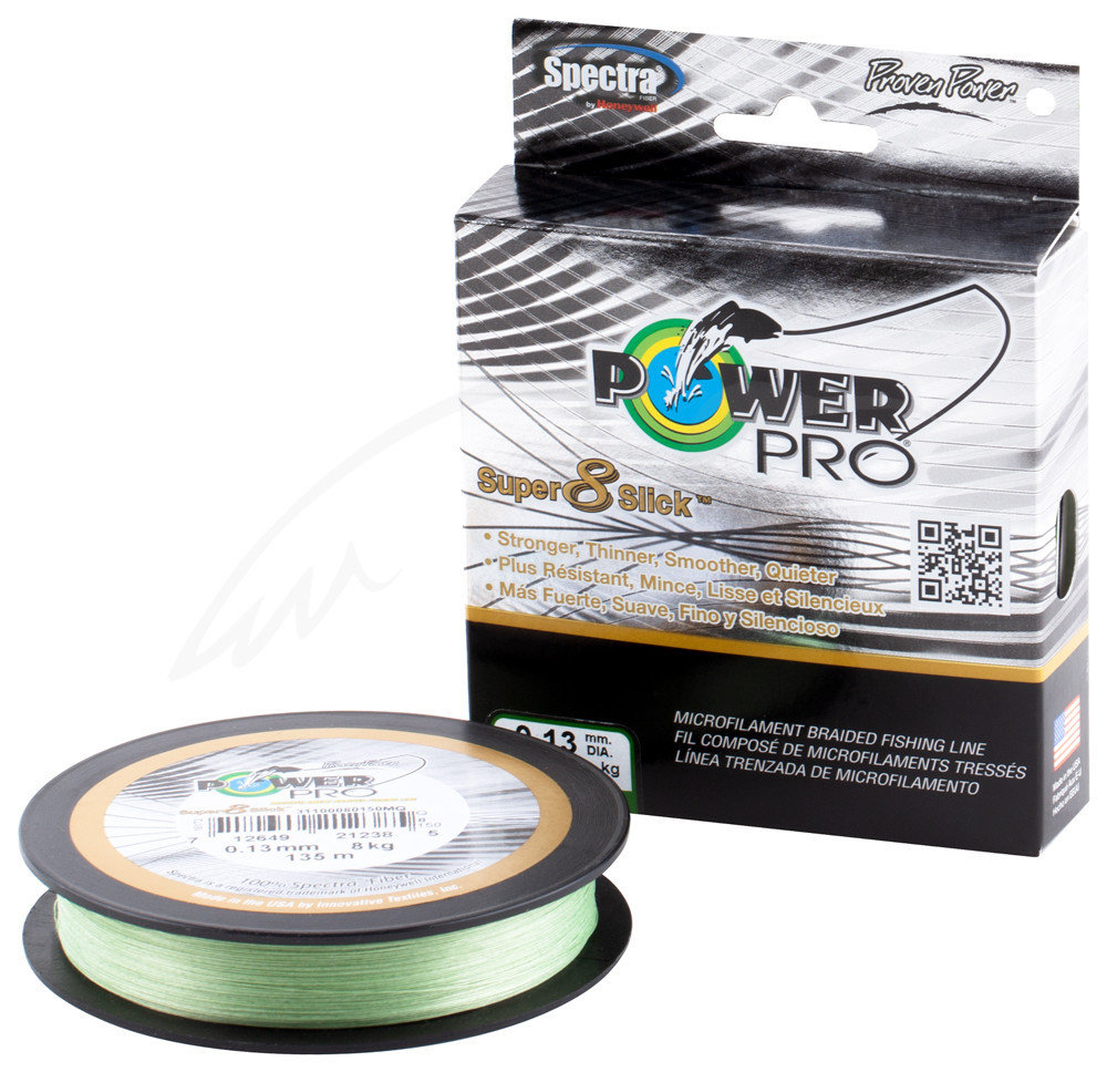 

Шнур Power Pro Super 8 Slick 135m Aqua Green 0.13 18lb/8kg (111894)