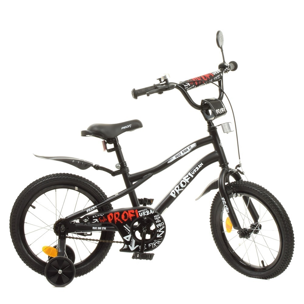 

Велосипед PROFI 18" Urban SKD75 Y18252-1 Black mat (Y18252-1)