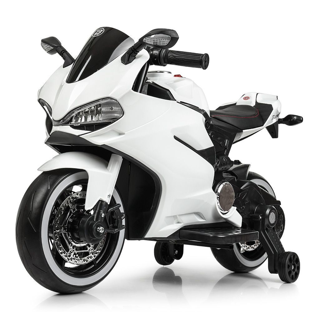 

Мотоцикл Bambi Racer New M 4104EL-1 White (M 4104EL-1)