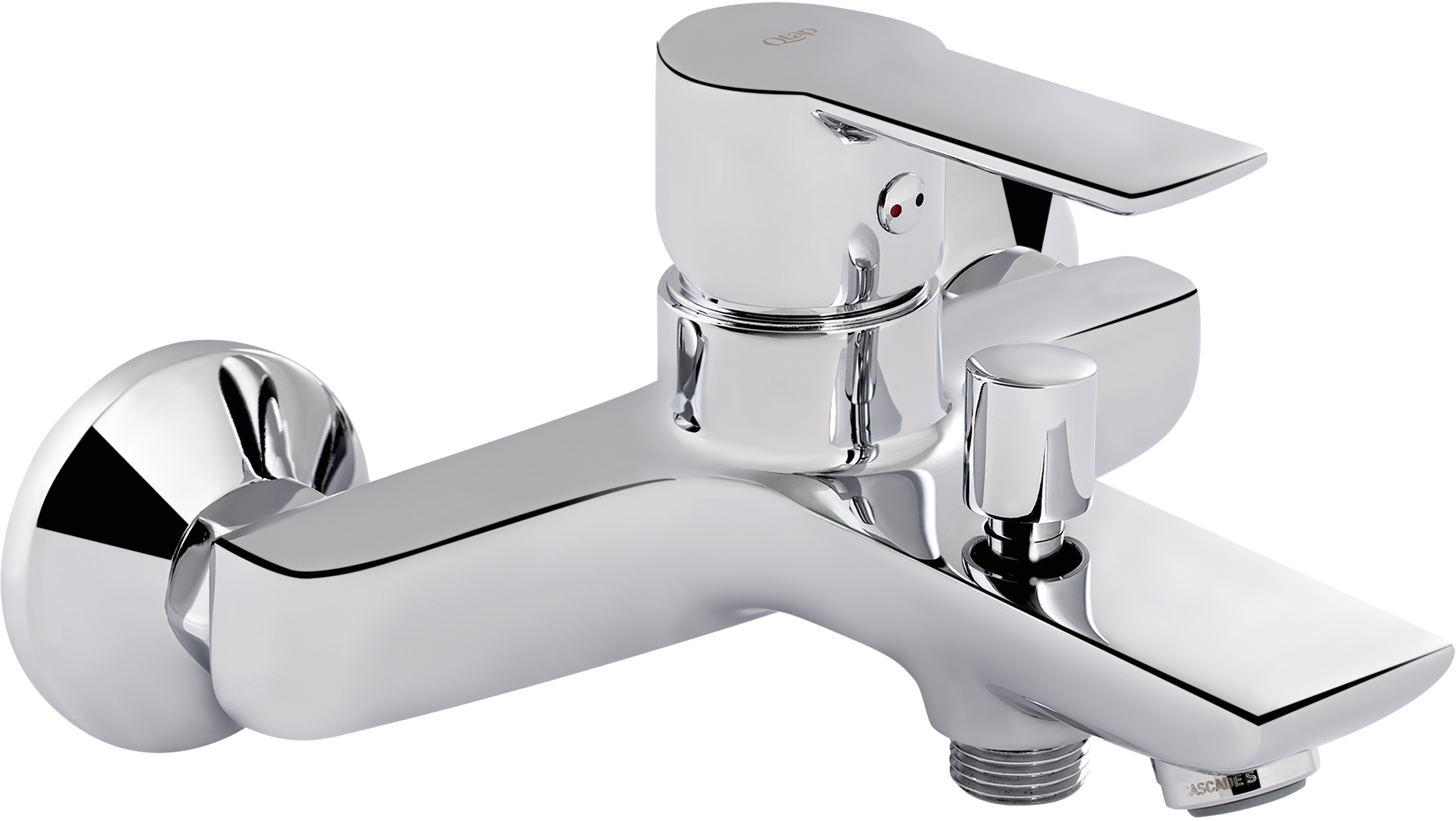 

Смеситель для ванны QTAP Ustek 3016107DC Хром