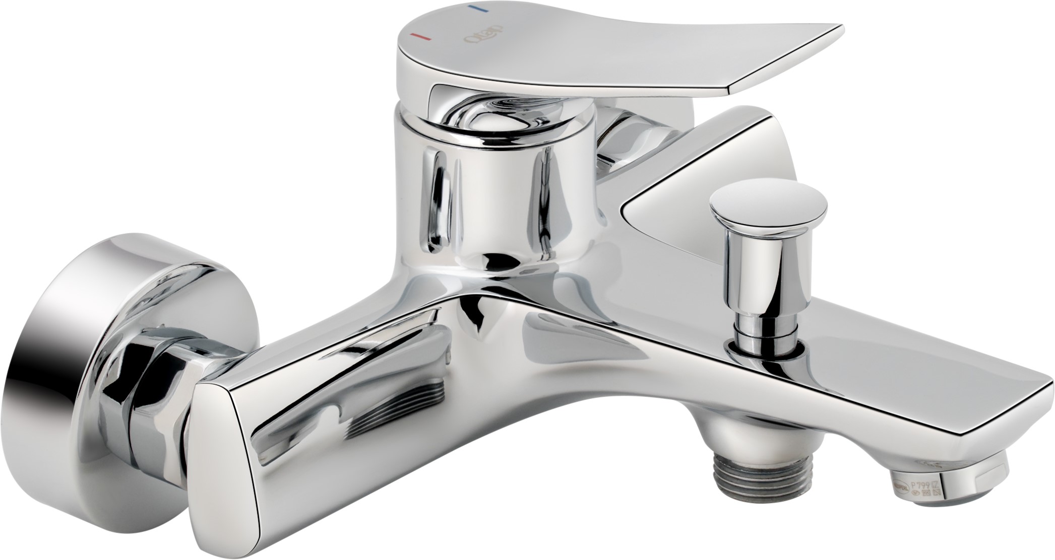

Смеситель для ванны Qtap Skalna 3026101DC Хром