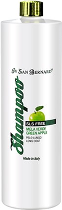 

Шампунь Iv San Bernard Apple SLS FREE кот/собака , длин. шерсть, придает блеск, аром. яблока, 300 мл