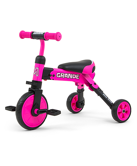 

Трехколесный велосипед Milly Mally 2 в 1 Grande Pink