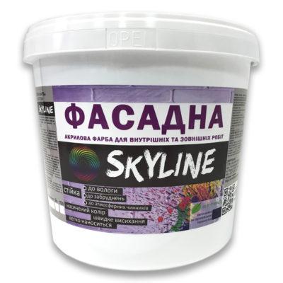 

Краска акриловая SkyLine фасадная 5 л Белая