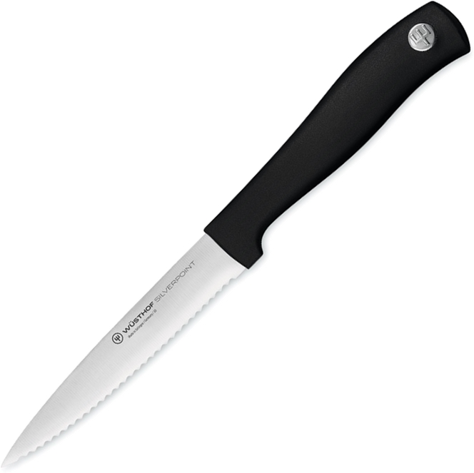 Акція на Нож для очистки овощей Wuesthof Silverpoint 10 см Черный (1025149710) від Rozetka UA