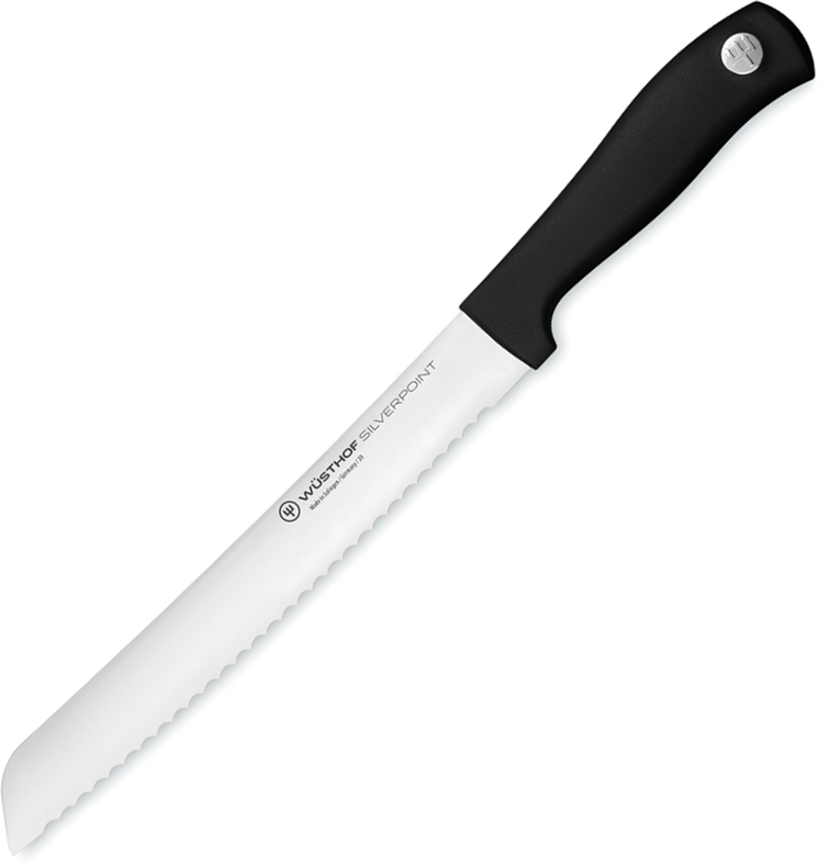

Нож для хлеба Wuesthof Silverpoint 20 см Черный