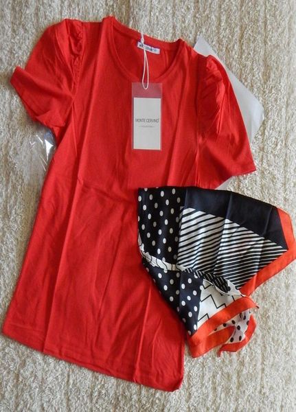 

Футболка + косынка Monte Cervino L/XL красная (1098-898)