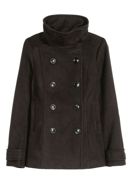 

Пальто H&M 42 Черное (1095-250)