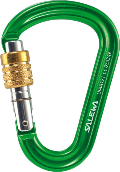 

Карабін Salewa HMS Pro зелений