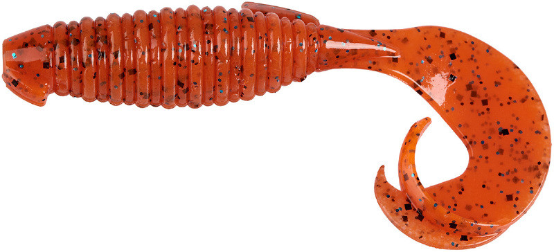 

Силикон Keitech Flapper Grub 4" (7 шт/уп) ц:ea#13 spicy mustard/blue (128742)