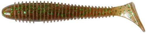 

Силикон Keitech Swing Impact FAT 3.8" (6 шт/уп) ц:ea#02 peach green flk. (41049)