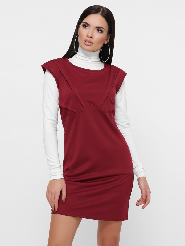 

Платье Fashion Up Latina PL-1804C 48 Марсала