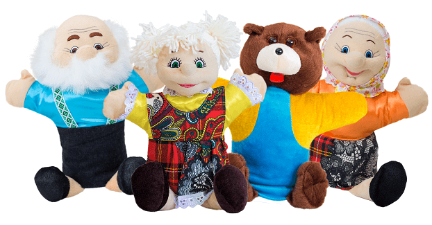 

Кукольный театр Twins Toys Маша и Медведь