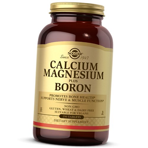 

Кальций Магний Бор, Calcium Magnesium Plus Boron, Solgar 250таб (36313176)