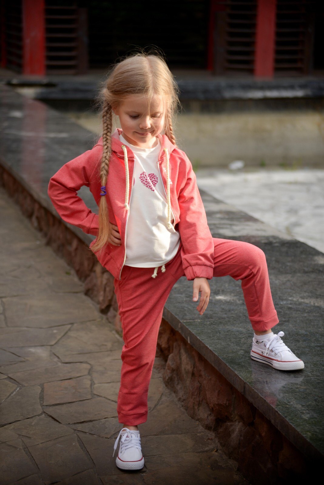 

Спортивний костюм HART Базовий 98 Кораловий 184925-2