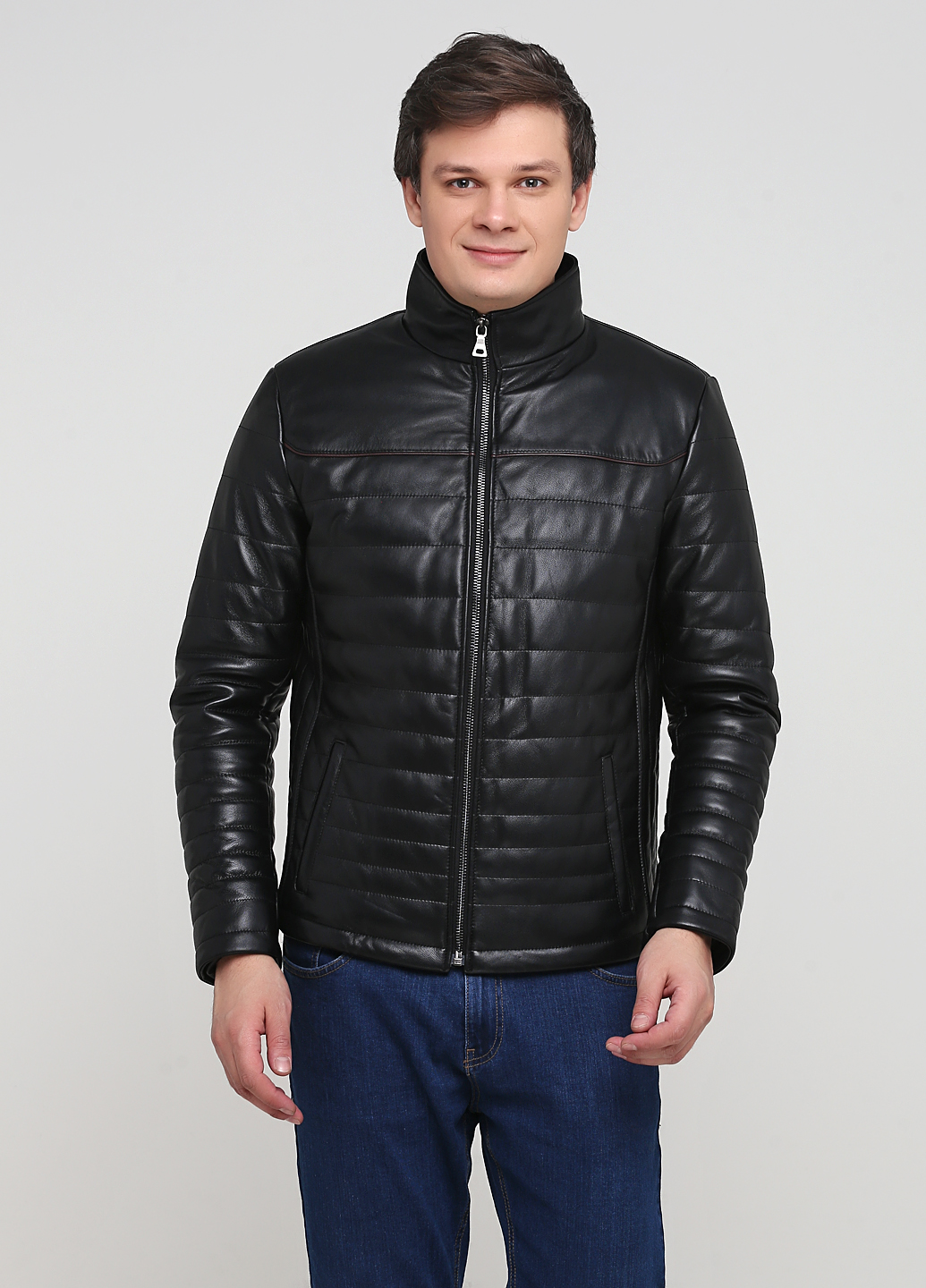 

Куртка кожаная Leather Factory XXL Черный ism_sisme