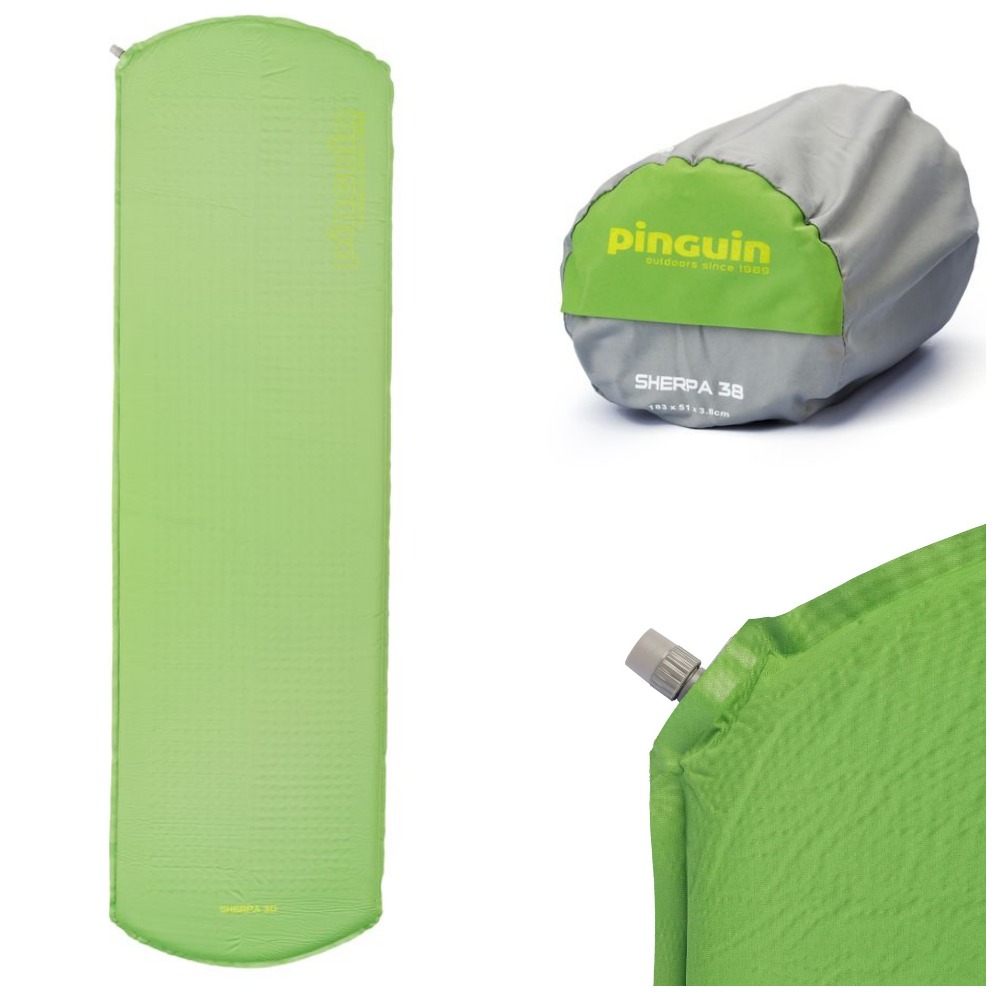 

Самонадувающийся коврик Pinguin Sherpa 38 Green (PNG 705.Green-38)