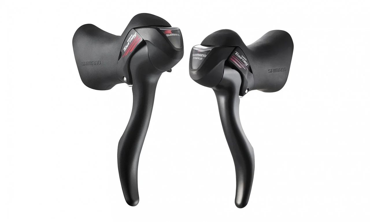 

Дуалы SHIMANO ST-A070 Tourney 2x7шв, индексный, черный (SHL-075)