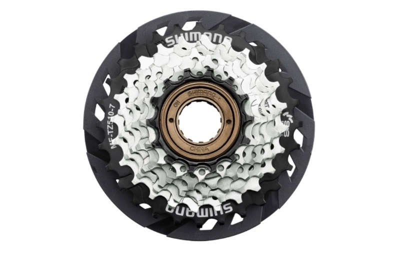 

Трещотка Shimano MF-TZ510, 14-28Т, 7шв, коричневый (FRW-024)