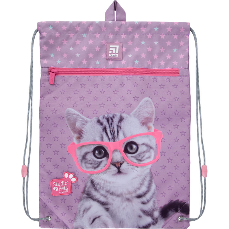 

Сумка для обуви с карманом Kite Studio Pets 46x33 см Сиреневая (47867)