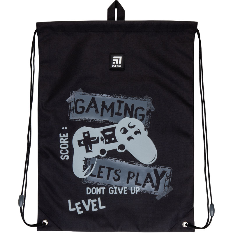 

Сумка для обуви Kite Gamer 49x36 см Черная (47899)