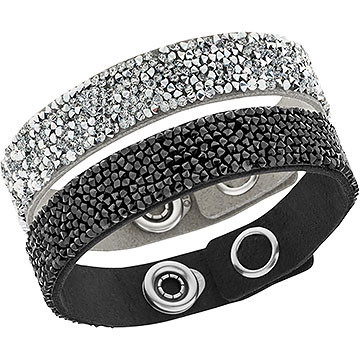 

Swarovski Браслеты женские комплект (2 шт) Crystal Rock Black Bracelet Set