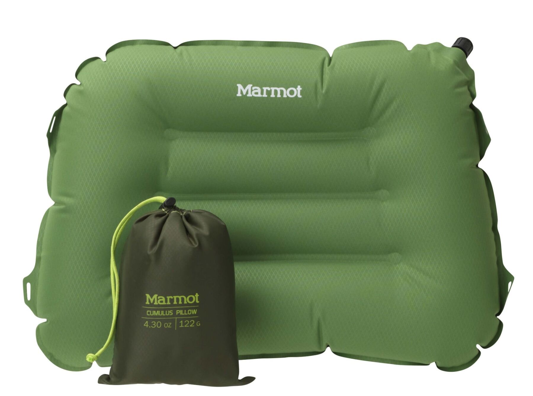 

Подушка надувная Marmot Cumulus Pillow Green (MRT 23640.4425)