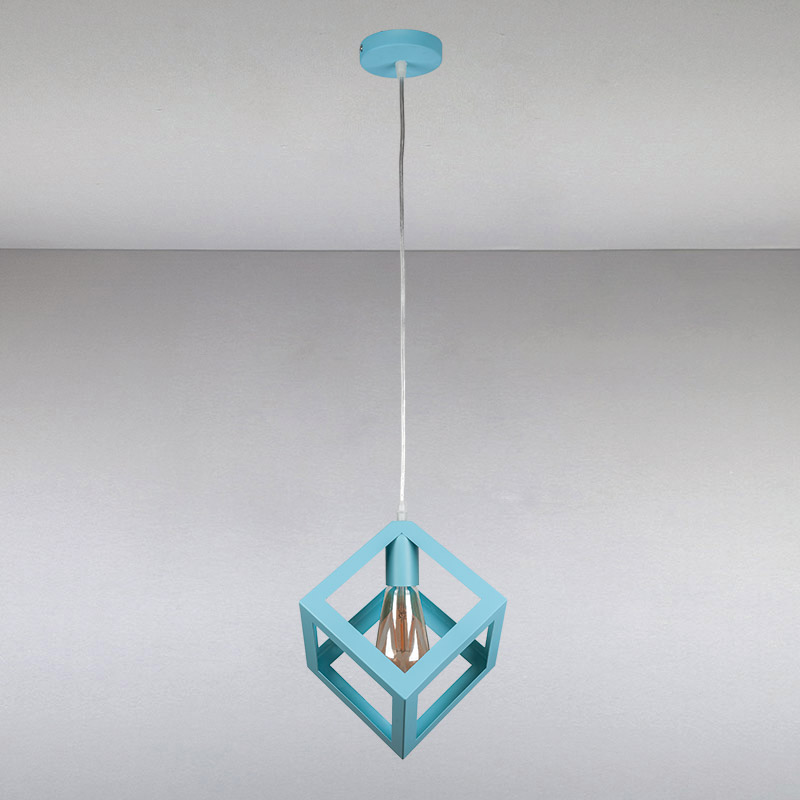 

Люстра подвесная Light House LS-14020/1 BL голубая