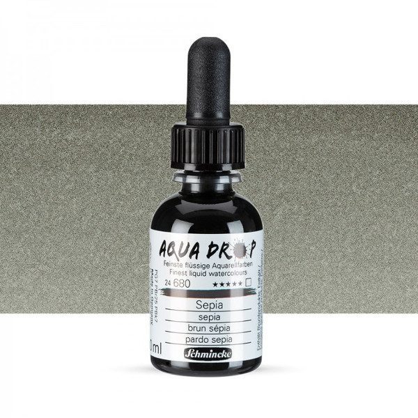 

Жидкая акварельная краска Schmincke AQUA DROP 30 мл, Sepia