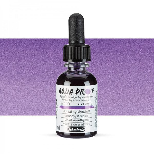 

Жидкая акварельная краска Schmincke AQUA DROP 30 мл, amethyst violet