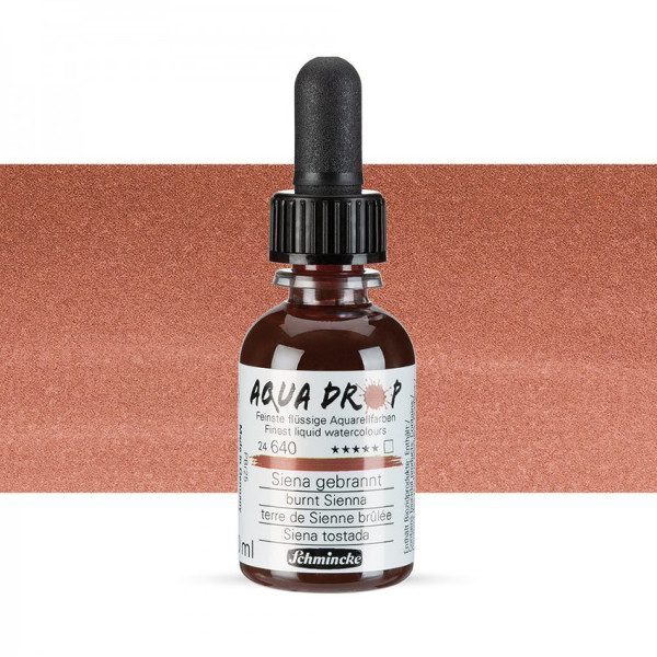 

Жидкая акварельная краска Schmincke AQUA DROP 30 мл, burnt Sienna